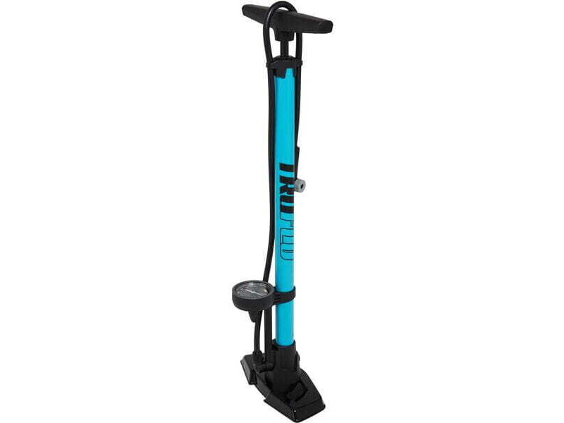 TRUFLO Easitrax 4 Floor Pump - blue click to zoom image