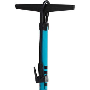 TRUFLO Easitrax 4 Floor Pump - blue click to zoom image