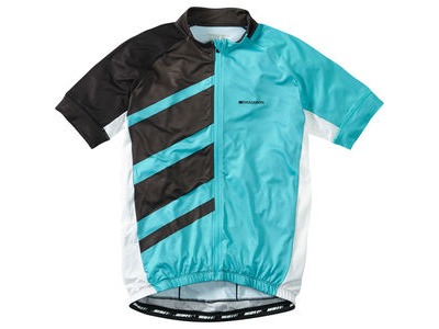 MADISON Sportive Race men's short sleeve jersey, blue curaco / black