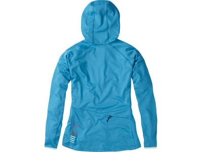 MADISON Zena Women's Long Sleeve Hooded Top, Caribbean Blue click to zoom image