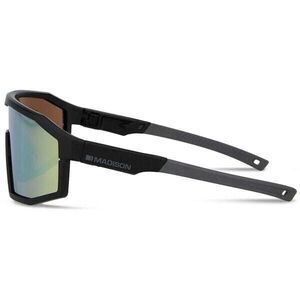 MADISON Enigma Glasses - 3 pack - matt black / bronze mirror / amber & clear lens click to zoom image