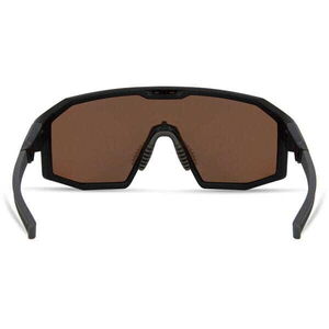 MADISON Enigma Glasses - 3 pack - matt black / bronze mirror / amber & clear lens click to zoom image