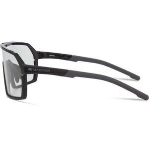 MADISON Crypto Glasses - gloss black / clear click to zoom image