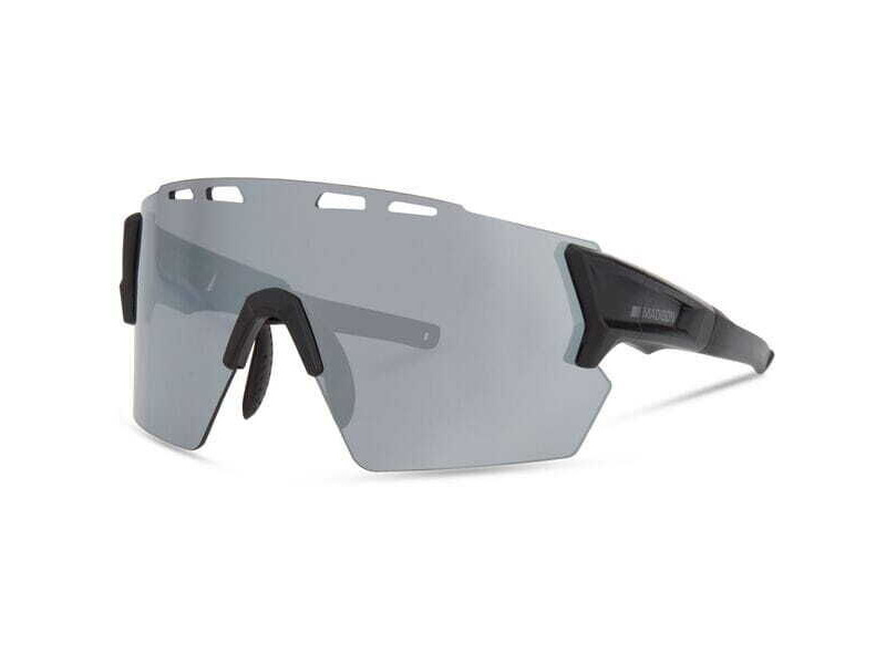 MADISON Stealth Glasses - matt black / silver mirror click to zoom image