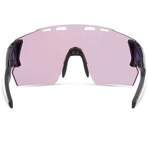 MADISON Stealth Glasses - 3 pack - gloss black / pink rose mirror / amber & clear lens click to zoom image