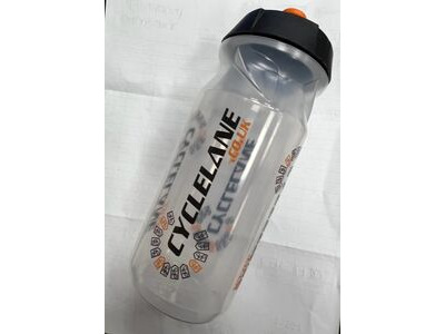 CYCLELANE Premium Water Bottle Clear Orange