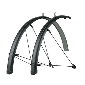 SKS Bluemels Stingray 28 Mudguard Set 45mm 28" 45MM MATT BLACK/GREY  click to zoom image