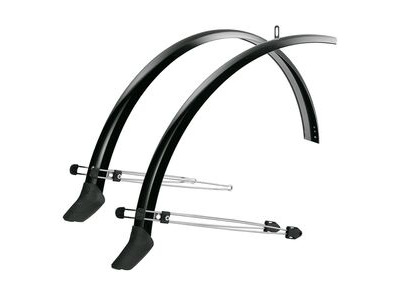 SKS Commuter Mudguard Set With Spoiler Black 26" 60mm